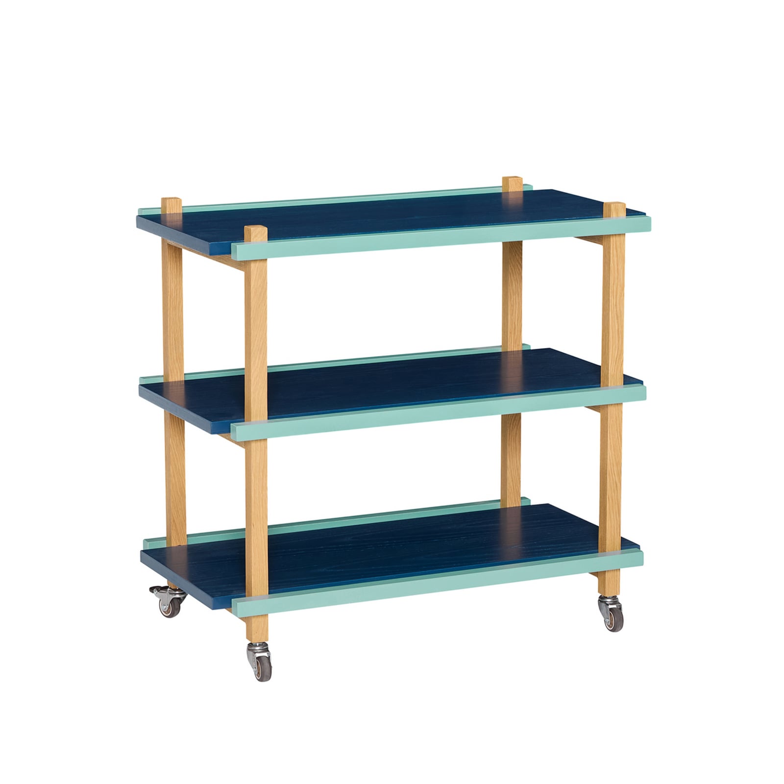 Carrello da portata Crayon colorato, altezza 70 cm - Hübsch