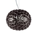 Suspension LED de designer gris fumée Planet