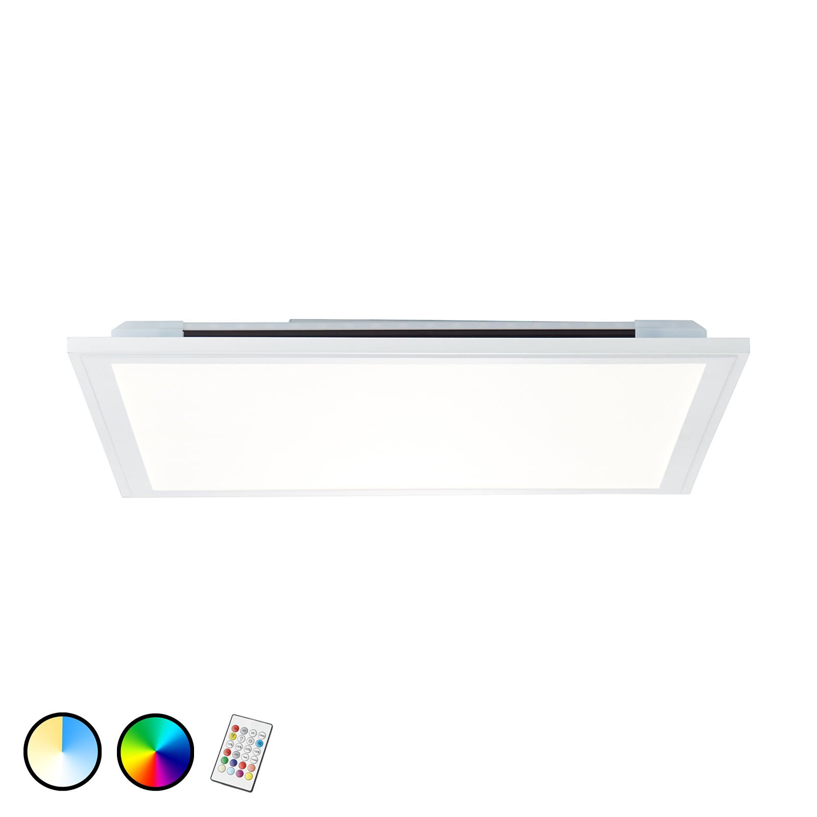 Allie LED ceiling light, 59.5 x 59.5 cm