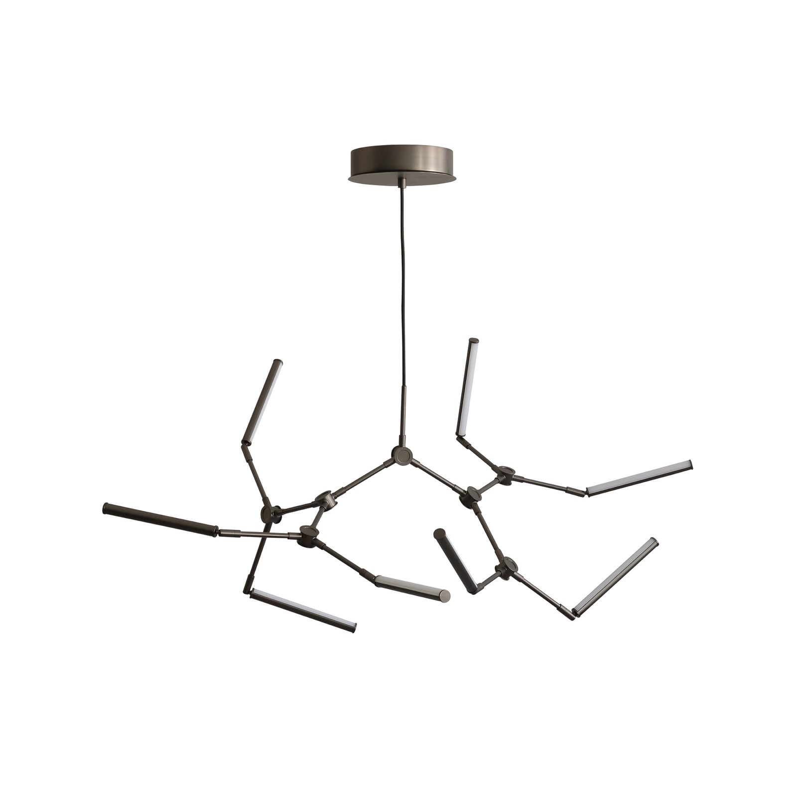 LED viseća lampa, brončana, 124 cm, 8 žarulja. - 101 Copenhagen