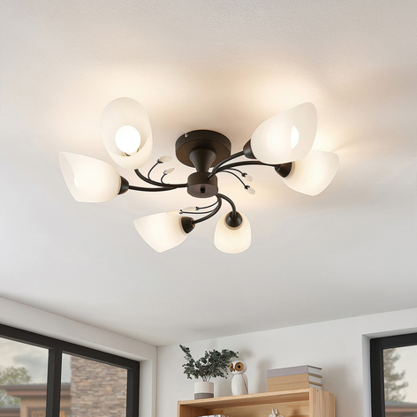 Lindby Amgad taklampe, 6 lyskilder