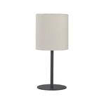 PR Home Lampă de masă pentru exterior Agnar, gri închis / bej, 57 cm