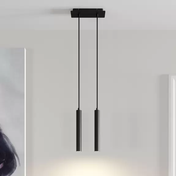 Lampenwelt Arcchio Franka LED-Pendelleuchte, 2-flammig