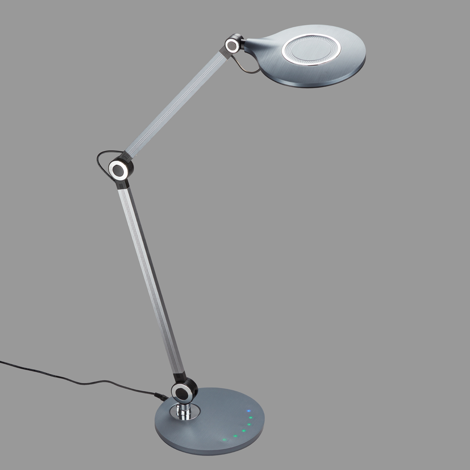 LED lampa na písací stôl Office, antracitová, CCT