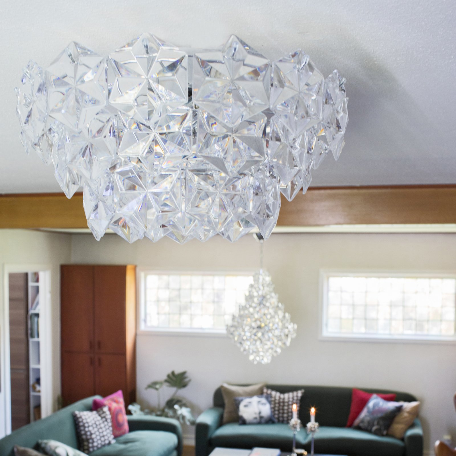 Monarque Plafonnier Chrome/Clear - By Rydéns