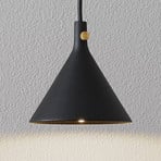 Audo Cast LED-Hängeleuchte in Schwarz, Shape 1