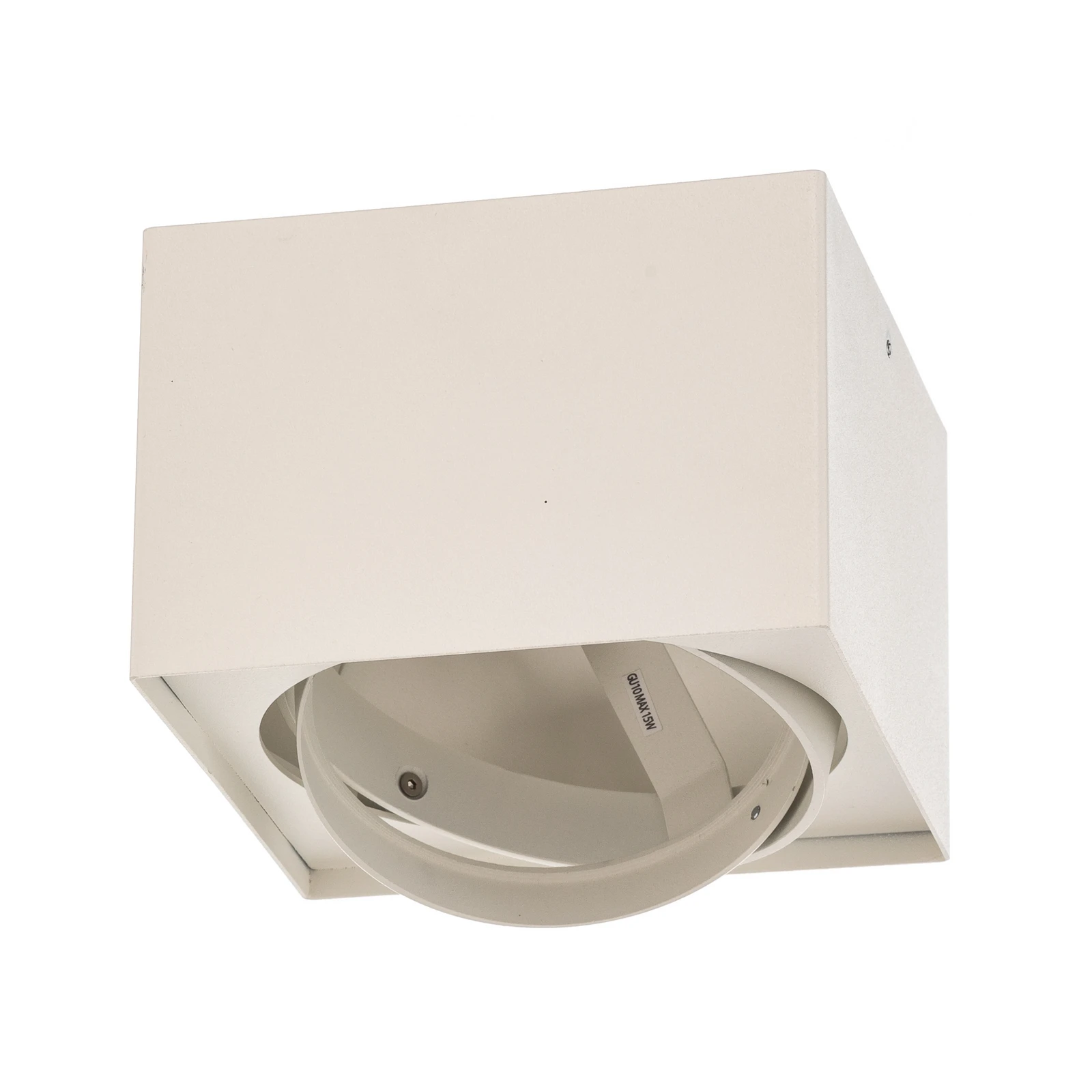 Ronda ceiling spotlight, 1-bulb, white