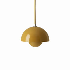&Tradition lampada a sospensione Flowerpot VP10, Ø 16 cm, giallo senape