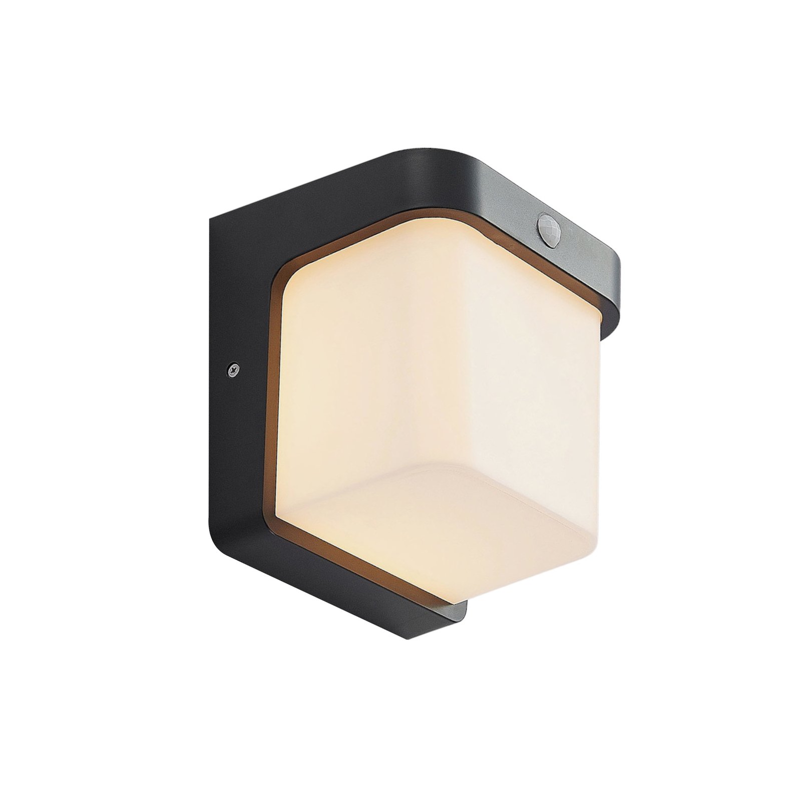 Adenike LED Vonkajšie Nástenné Svietidlo w/Sensor Dark Grey - Lindby