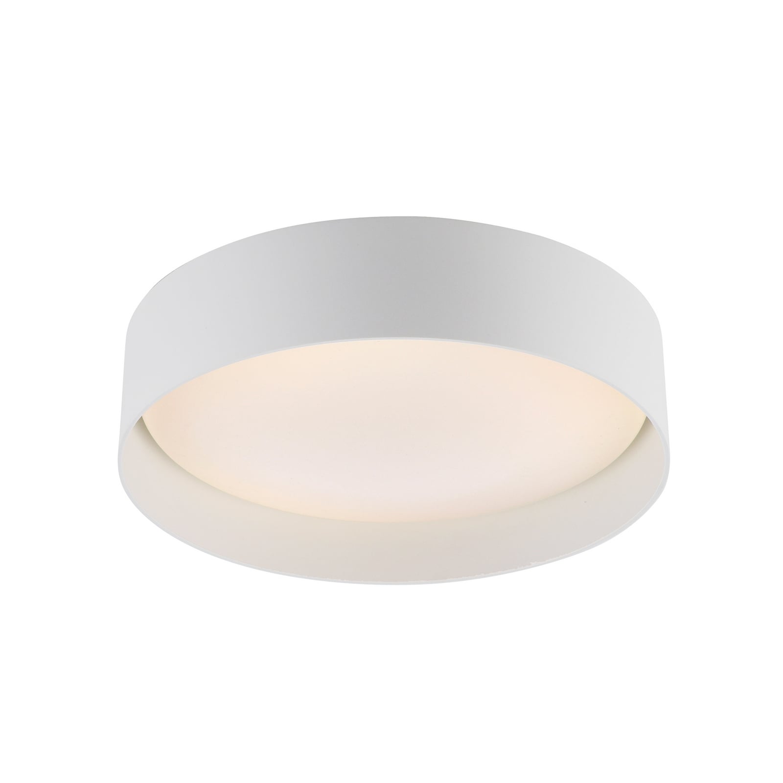 LED lubinis šviestuvas „TAVOLI“, baltas, Ø 29 cm, metalas, CCT, reguliuojamas