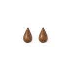 Dropit Hooks Small 2 pcs. Walnut - Normann Copenhagen