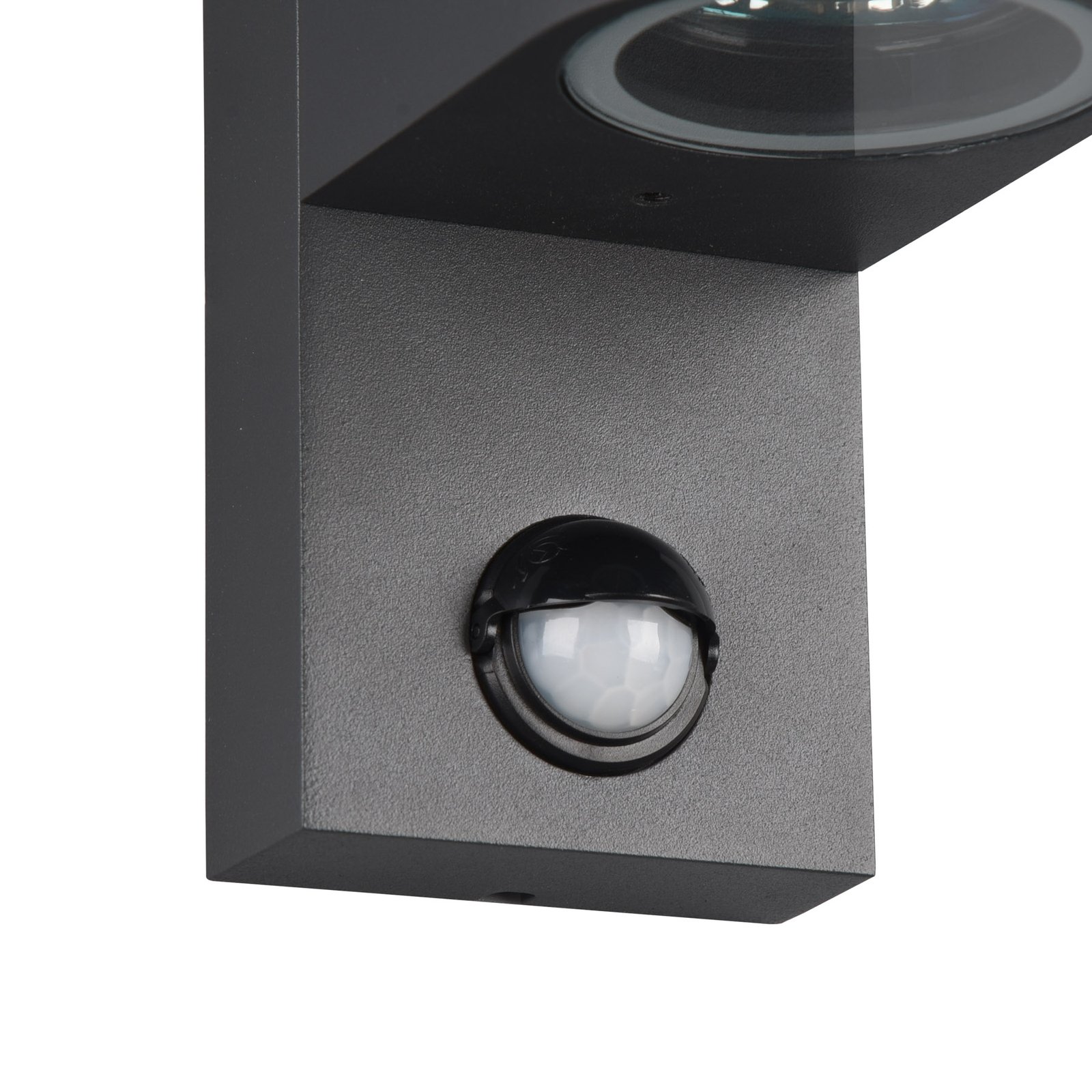 Roya outdoor wall 1-bulb sensor round anthracite