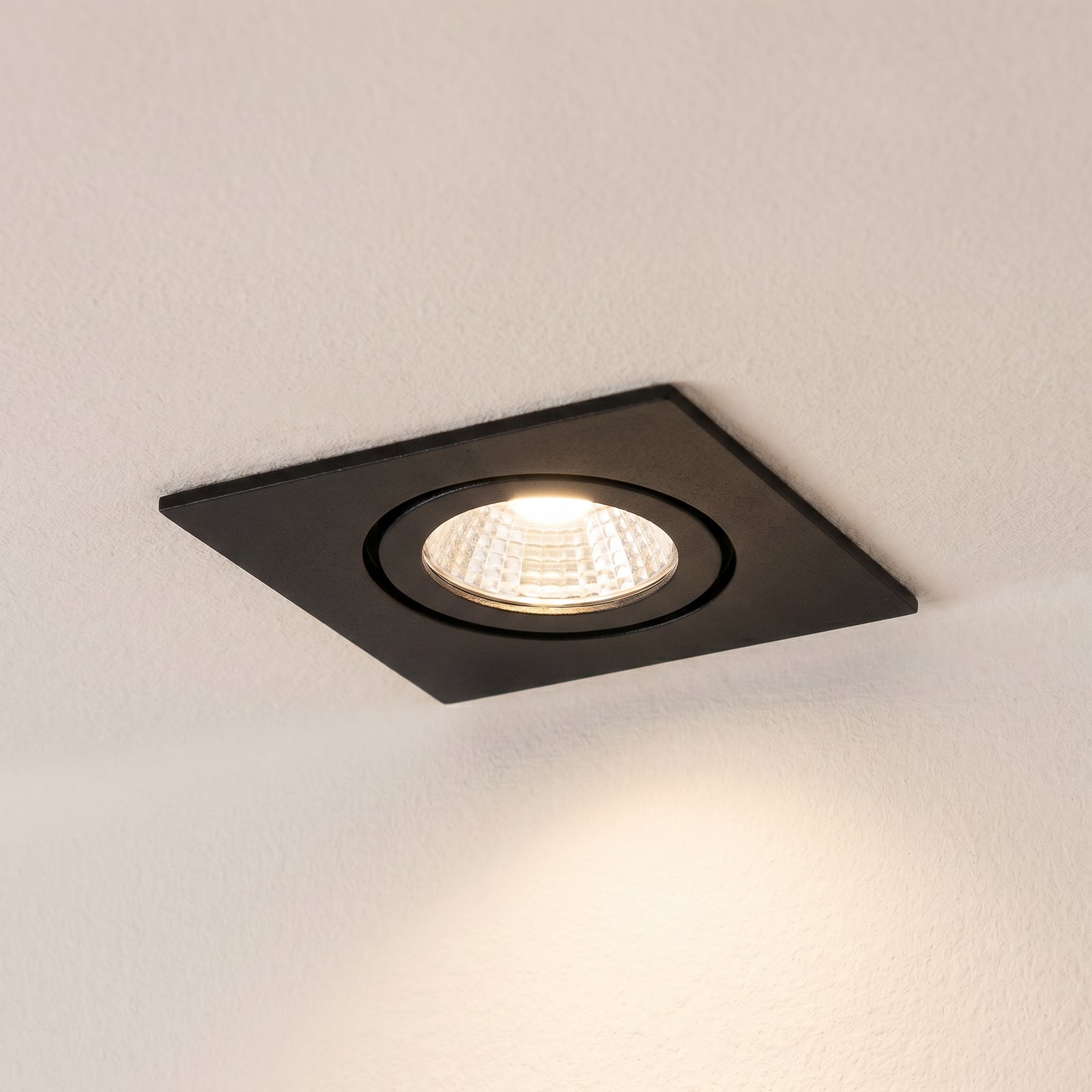 BRUMBERG BB25 χωνευτός προβολέας IP65 RC κουτί σύνδεσης μαύρο ματ