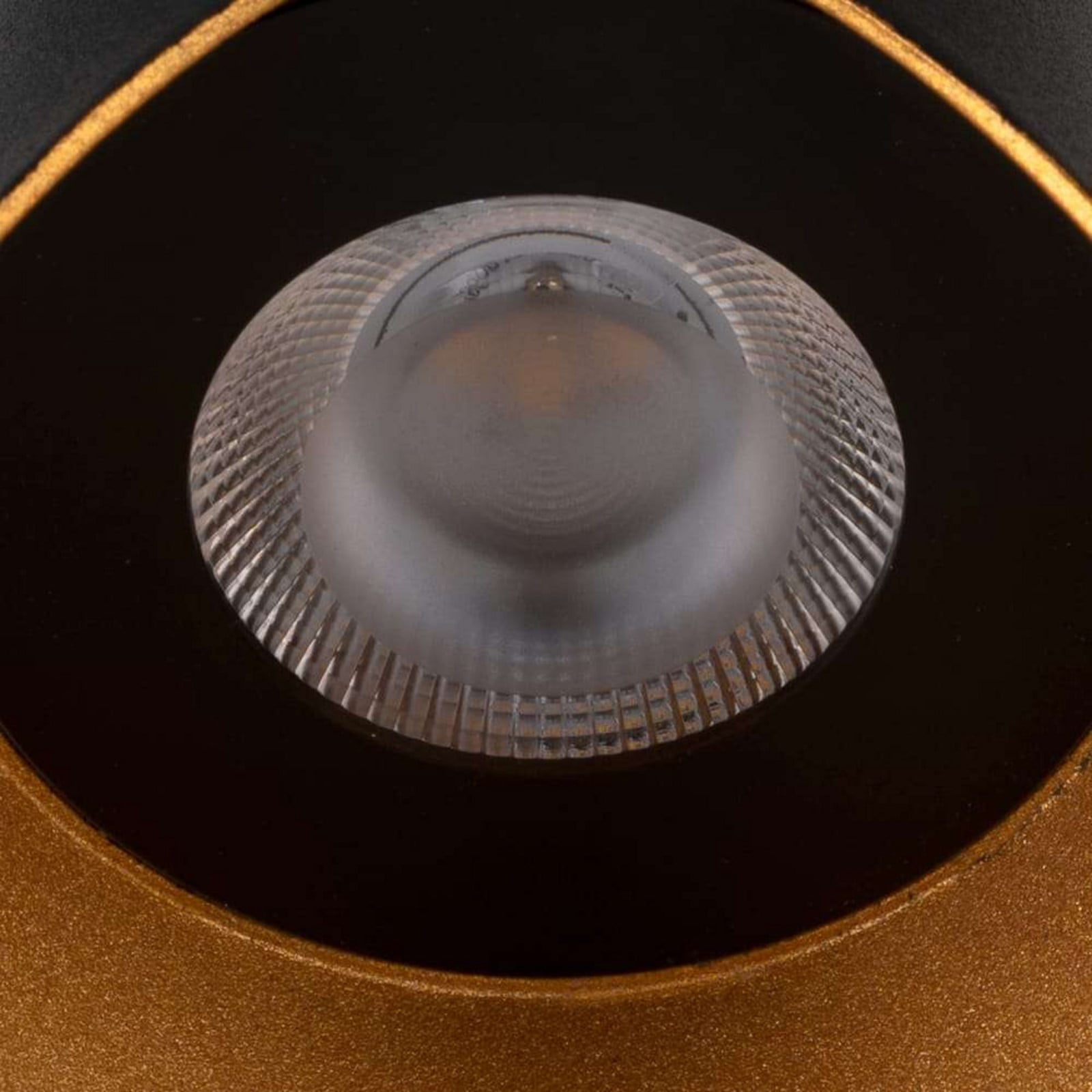 Modela V&auml;gglampa Up/Down Black/Gold SLV - Aluminium