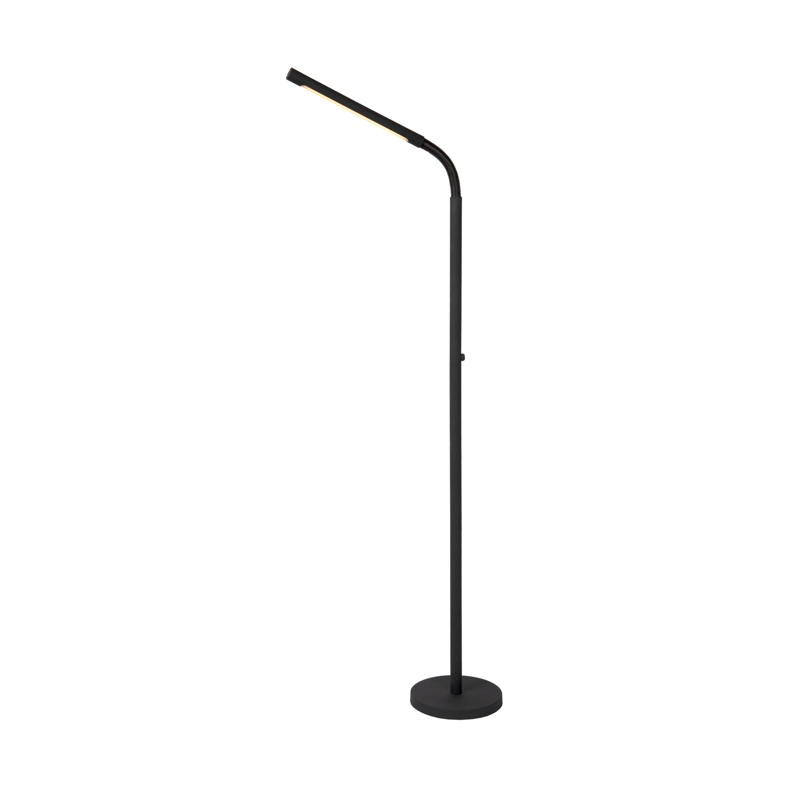 Akku-LED-Stehleuchte Gilly, schwarz