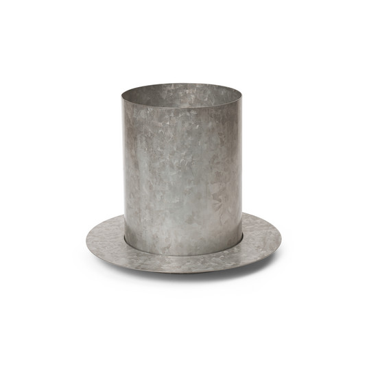 Auran blomkruka, grå, höjd 21 cm, järn – ferm LIVING