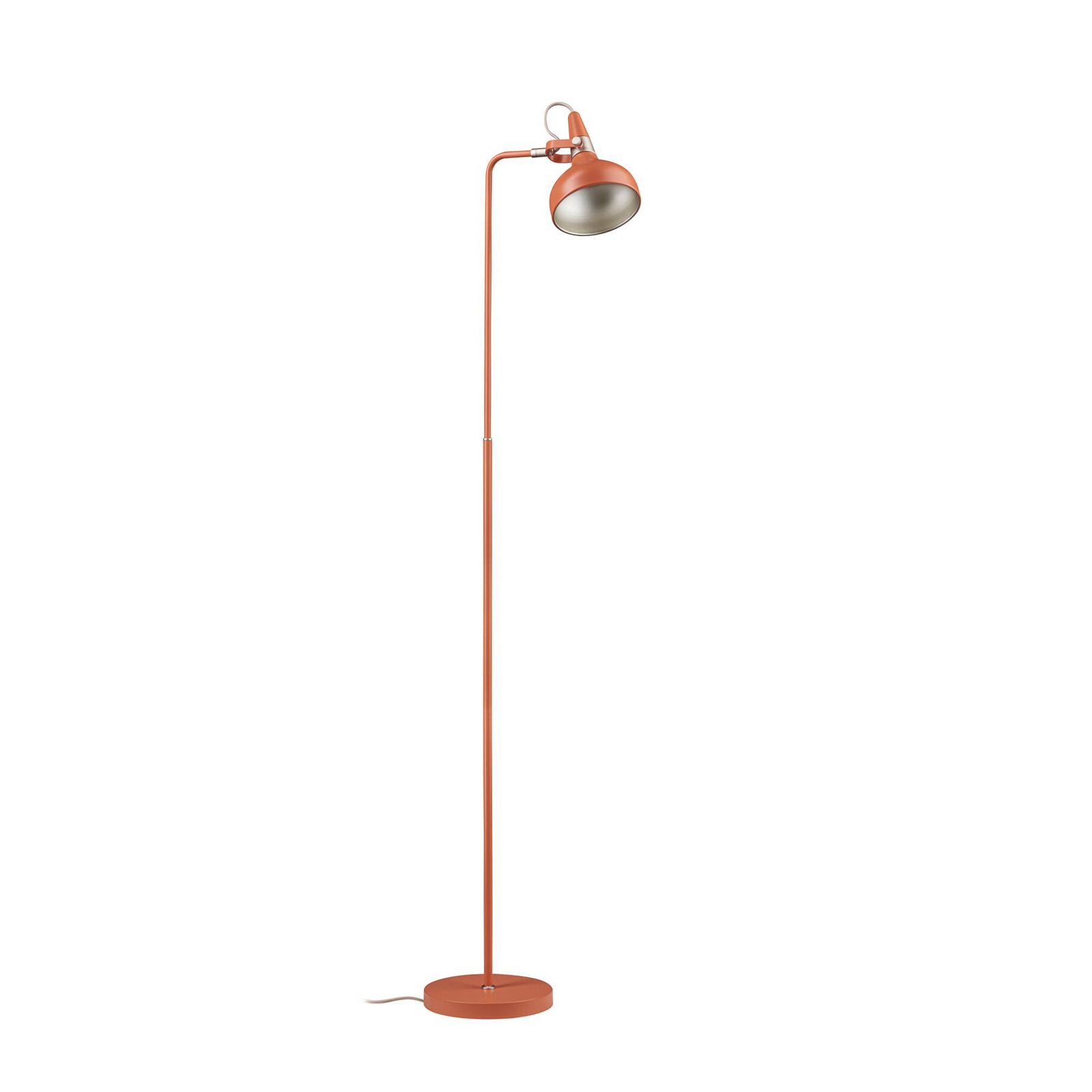 Paulmann Juna STYLE floor lamp, peach, height 158 cm, metal