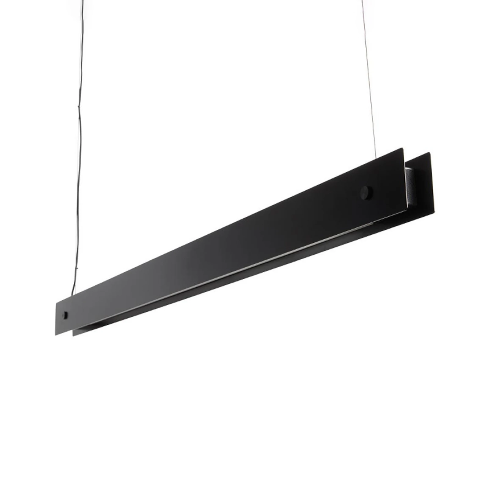 FRANDSEN Lampada a sospensione Bridge, nera, up/down, 150 cm, G13