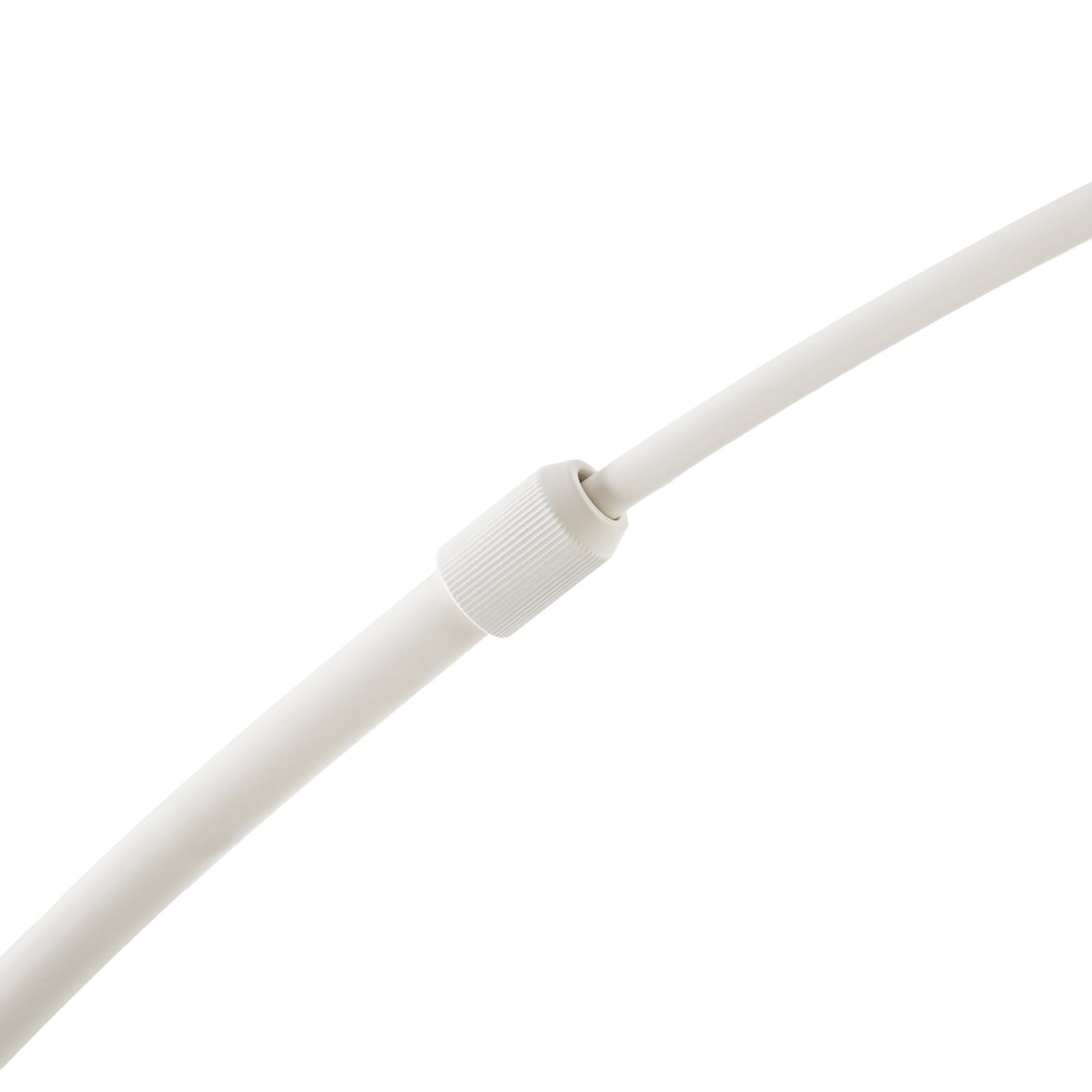Lampadaire arqué LED Tamani, hauteur 220 cm, beige, à intensité variable, « dim