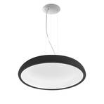 Stilnovo Reflexio LED pendant light, Ø65cm, black