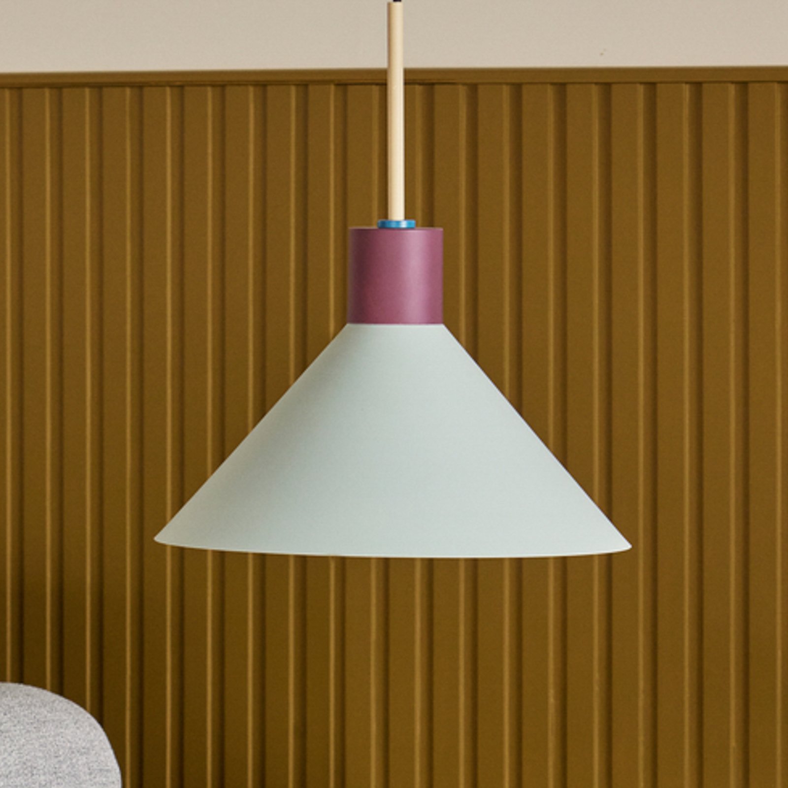 Crayon Taklampa Ø35 Beige/Blue/Mint/Bordeaux - Hübsch