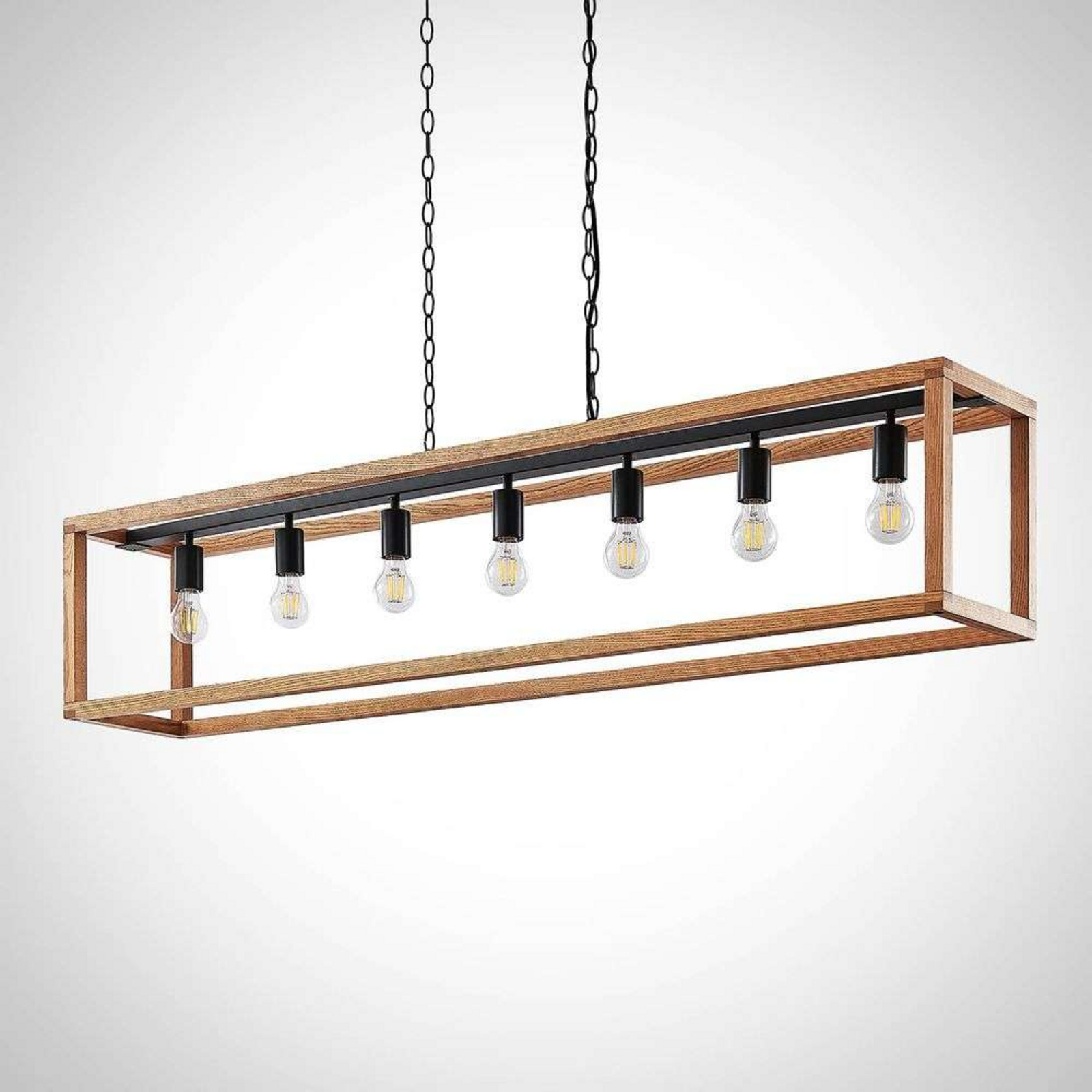 Sedrik 7 Lustră Pendul Oak - Lucande