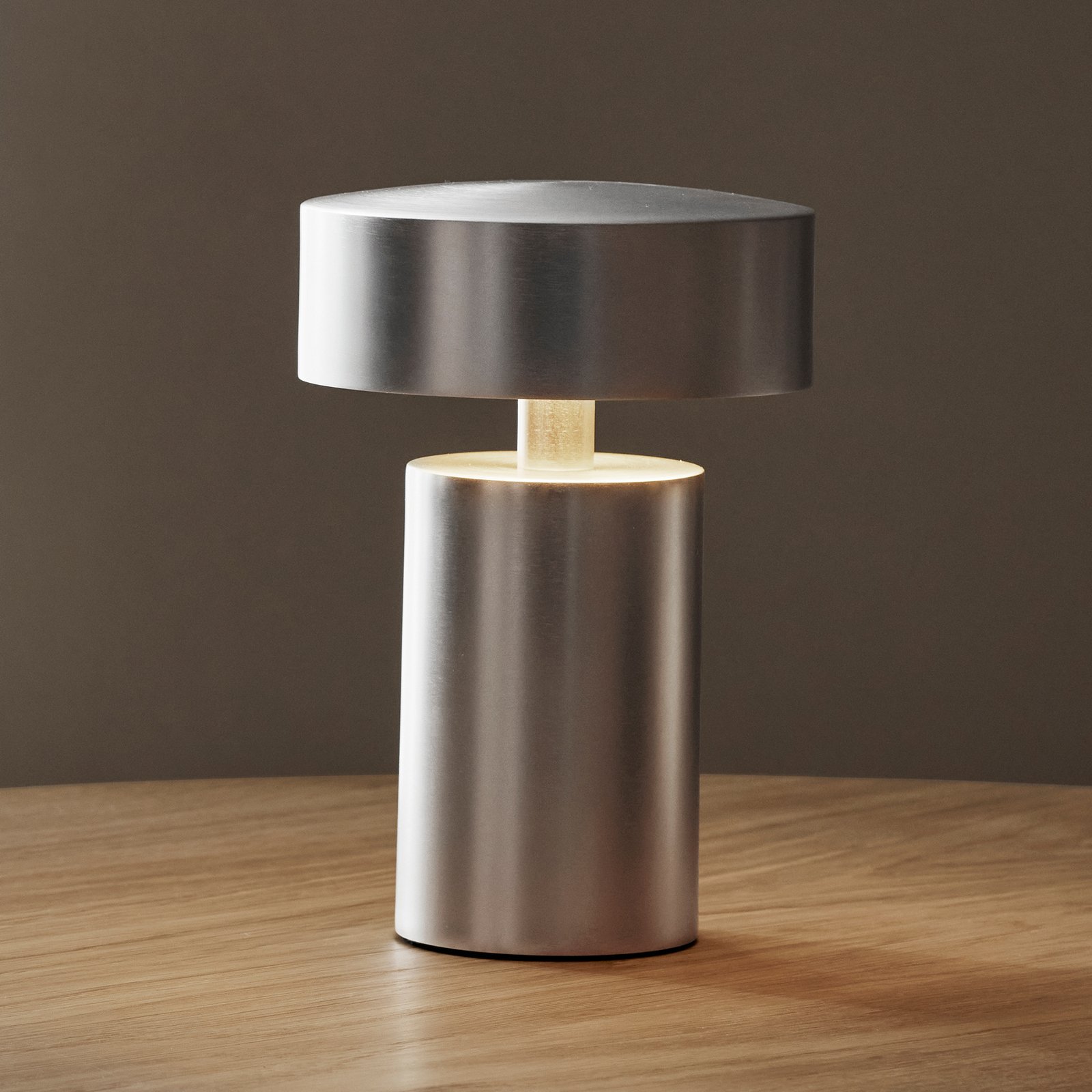 Column Portable Table Lamp Aluminium - Audo Copenhagen