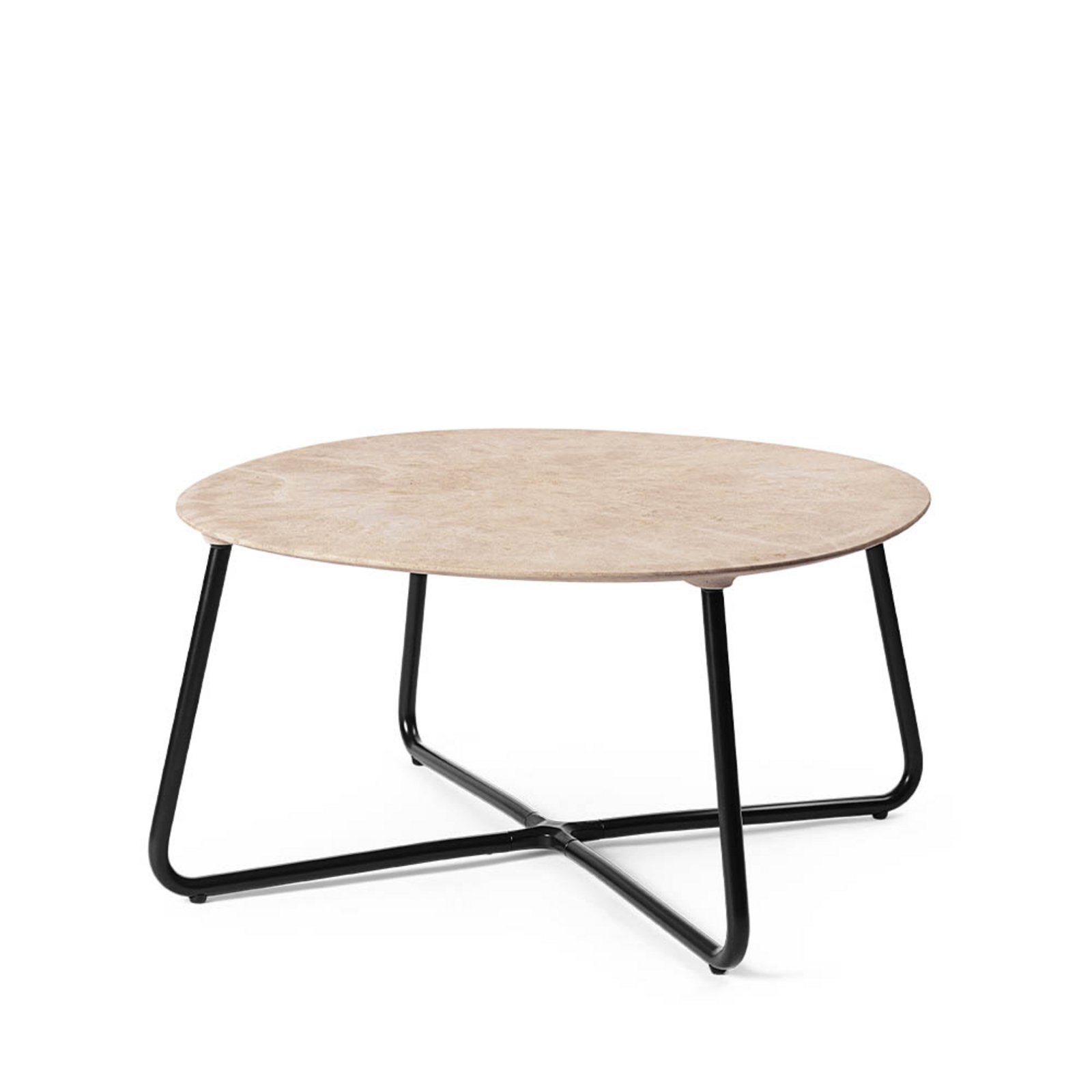 Lily Lounge Table Wood Waste Grey - Mater