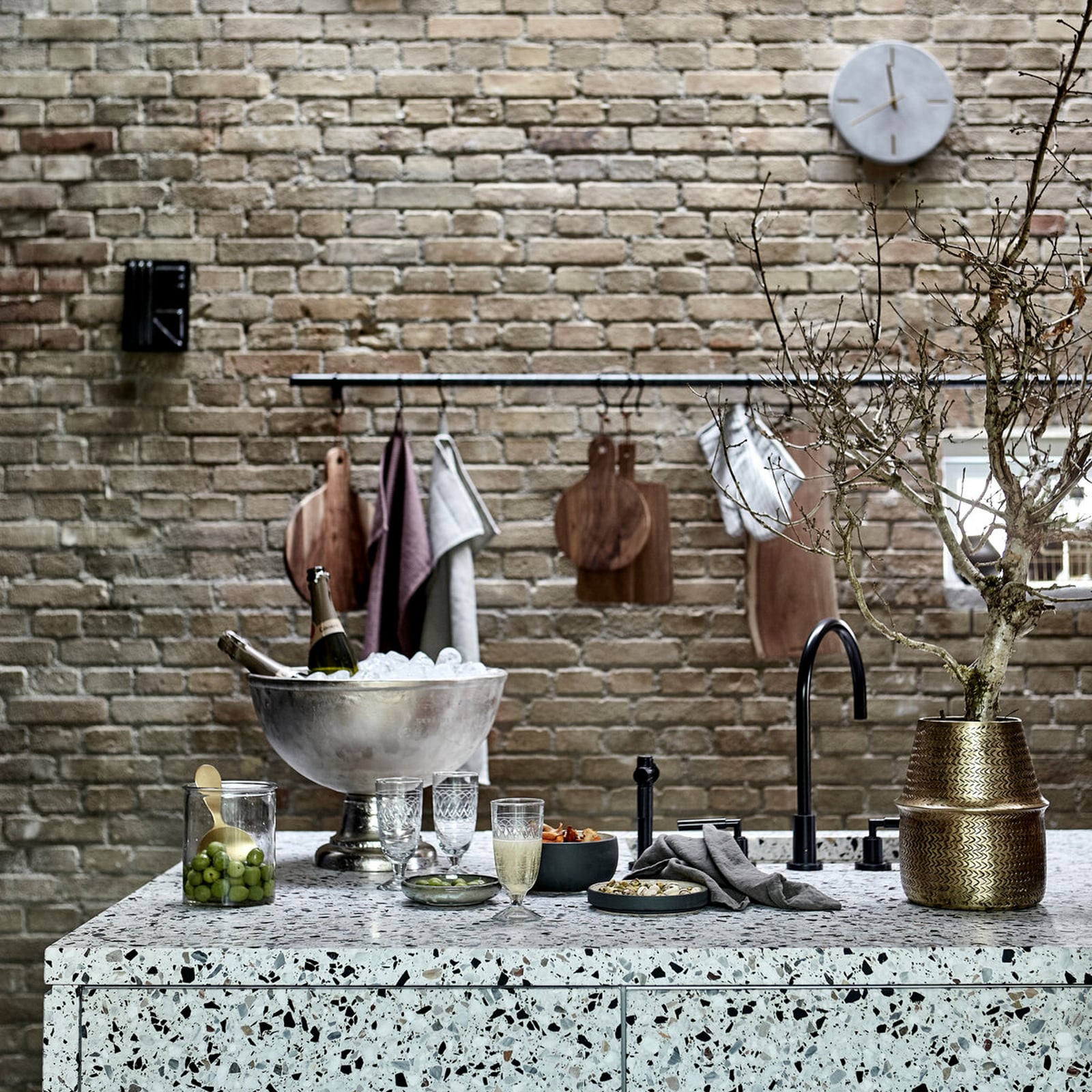 HDChamptub, portabottiglie refrigerante, 39 x 29 cm, metallo - House Doctor