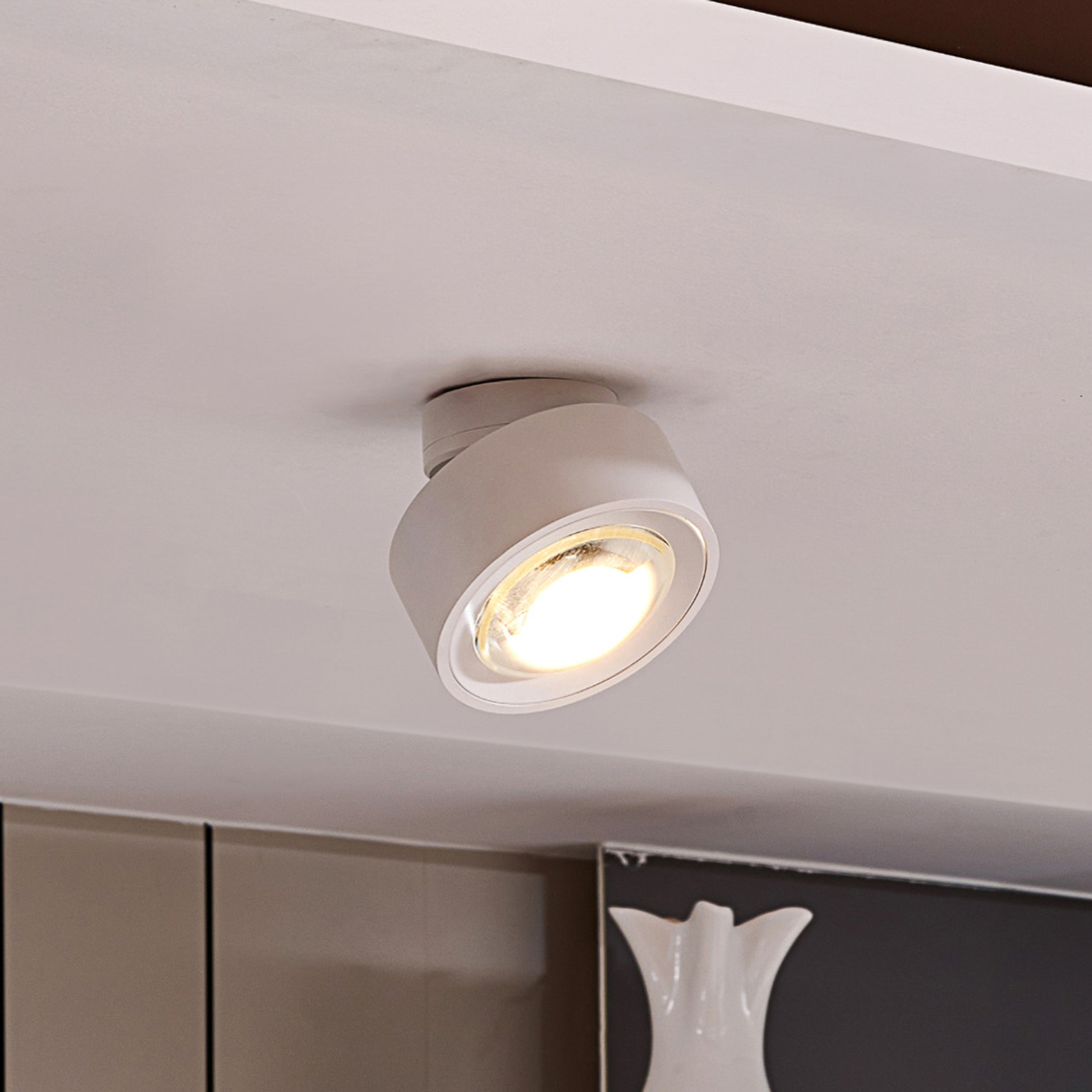 Lampa sufitowa LED Arcchio Rotari, 1-punktowa, ruchoma