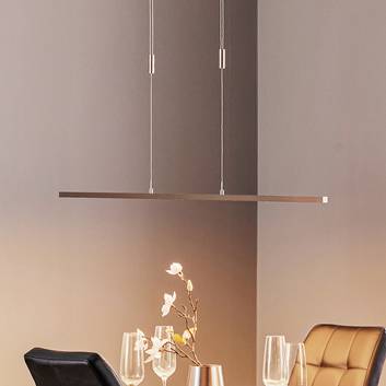 Rothfels Tolu LED-Hängeleuchte, nickel, 118 cm