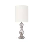 Christine Table Lamp Taupe Swirl/Ivory - Cozy Living