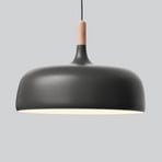 Northern Acorn Hängeleuchte grau matt