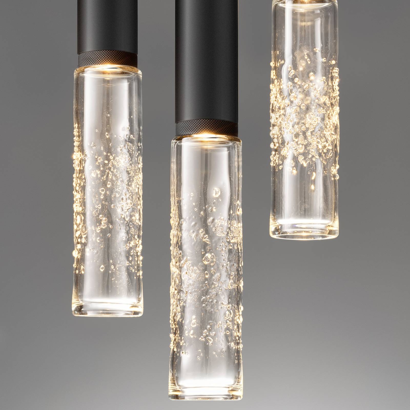 OLEV Beam Stick Glass be/ki 2 700 K 35,3 cm fekete