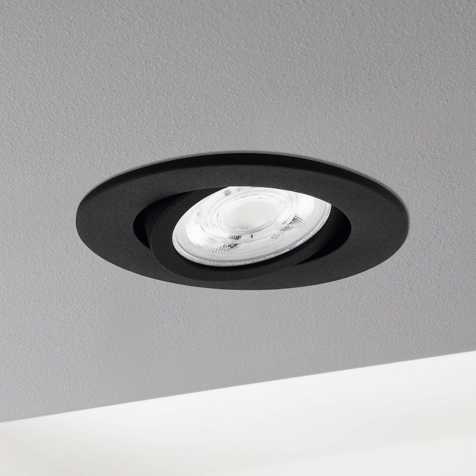 EGLO connect Saliceto-Z lampă LED încastr., negru EGLO connect Saliceto-Z lampă LED încastr., negru