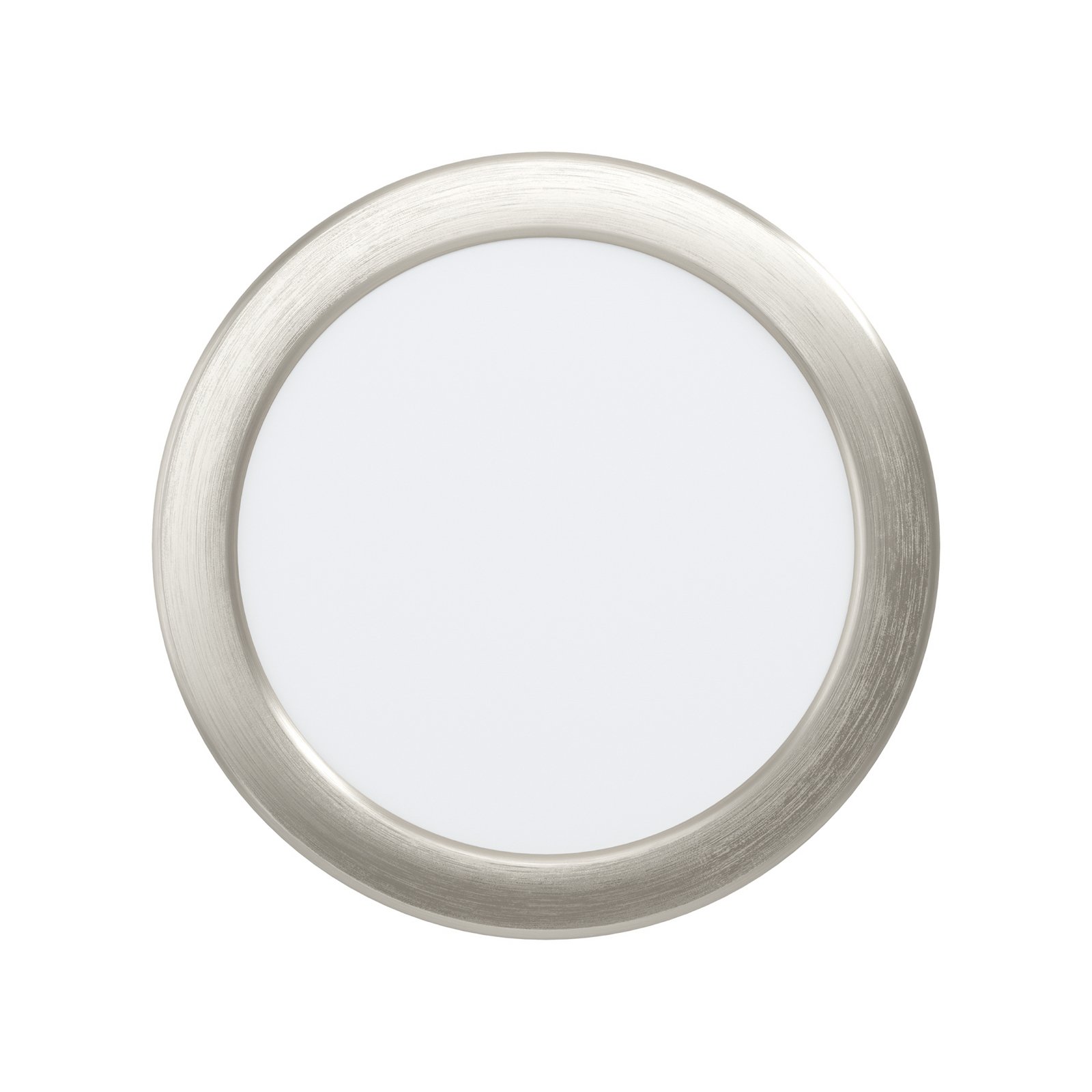 EGLO connect Smart-LED-Einbauleuchte Fueva 6-Z, grau, Ø 16cm