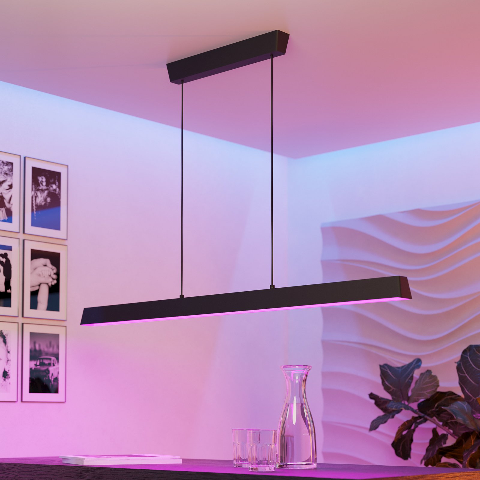 EGLO connect Simolaris-Z LED függő lámpa, 122 cm EGLO connect Simolaris-Z LED függő lámpa, 122 cm