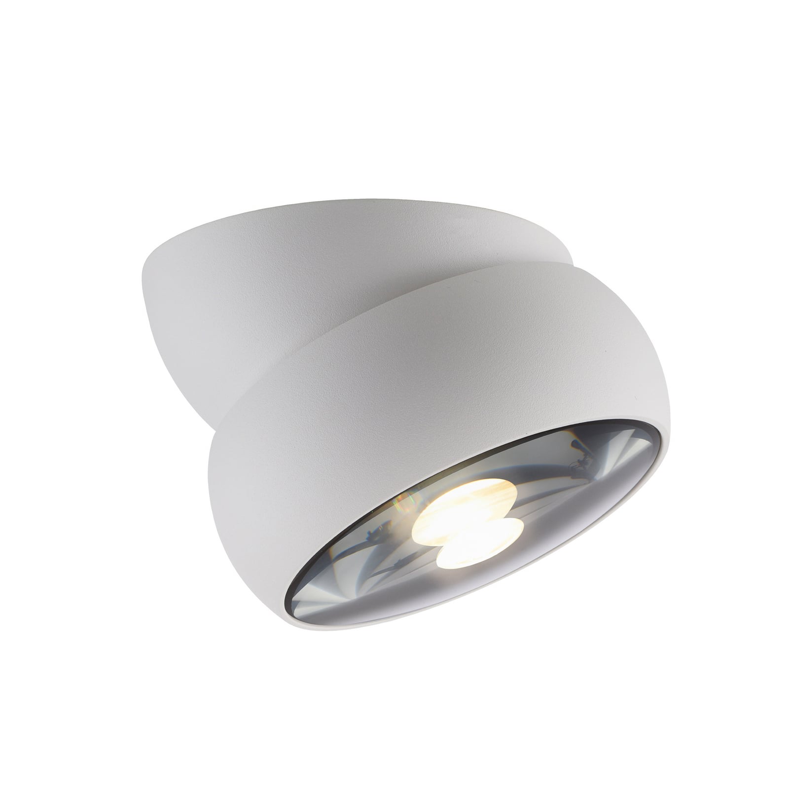 LED-Deckenspot PURE Move, weiß, Ø 12 cm, Metall/Glas LED-Deckenspot PURE Move, weiß, Ø 12 cm, Metall/Glas