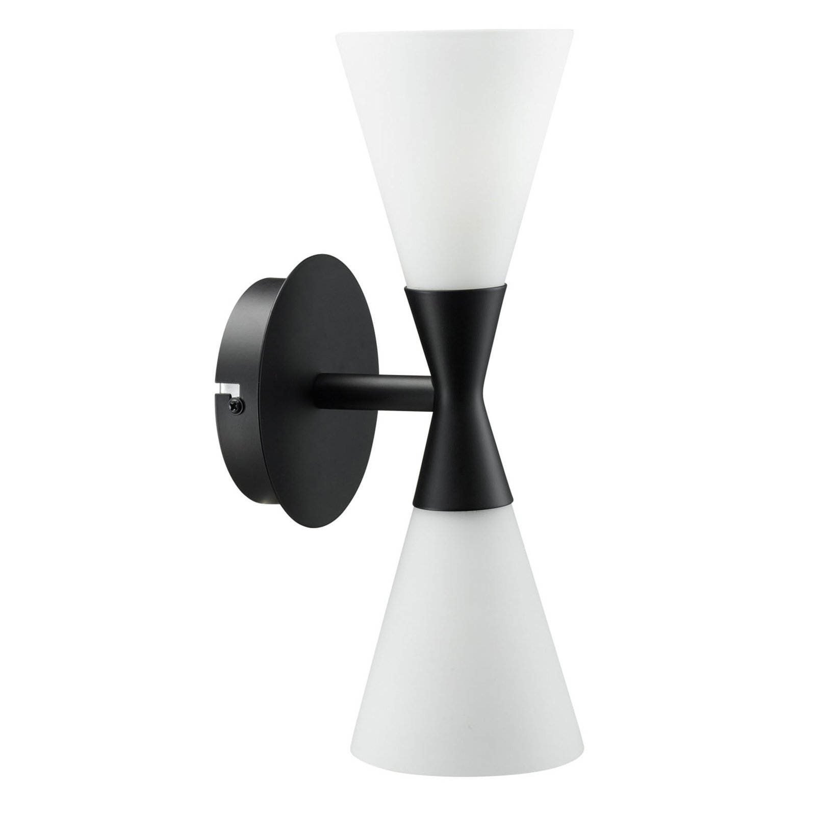 Harlekin Wall Lamp Duo Matt Black - Herstal