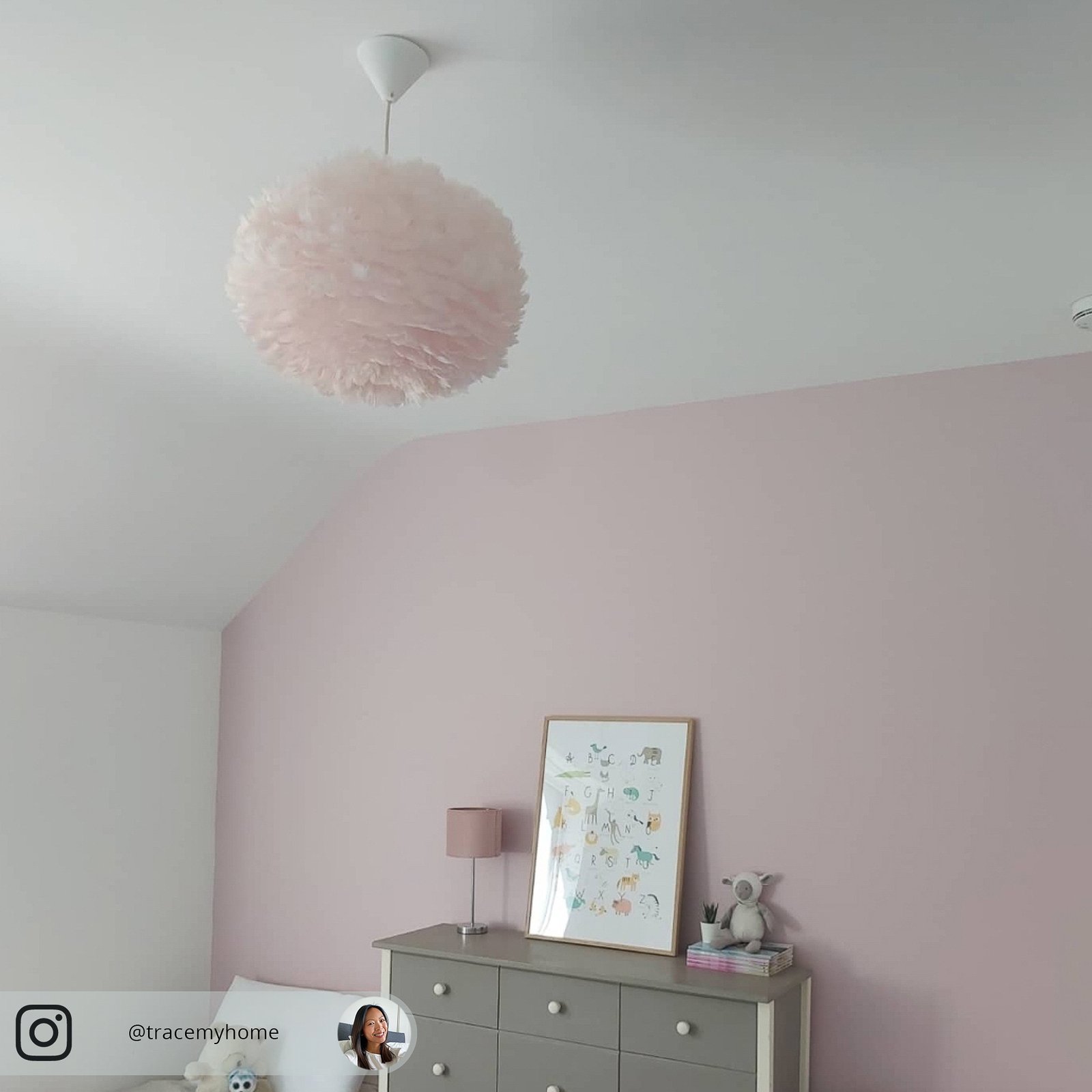 UMAGE Eos medium hanglamp roze