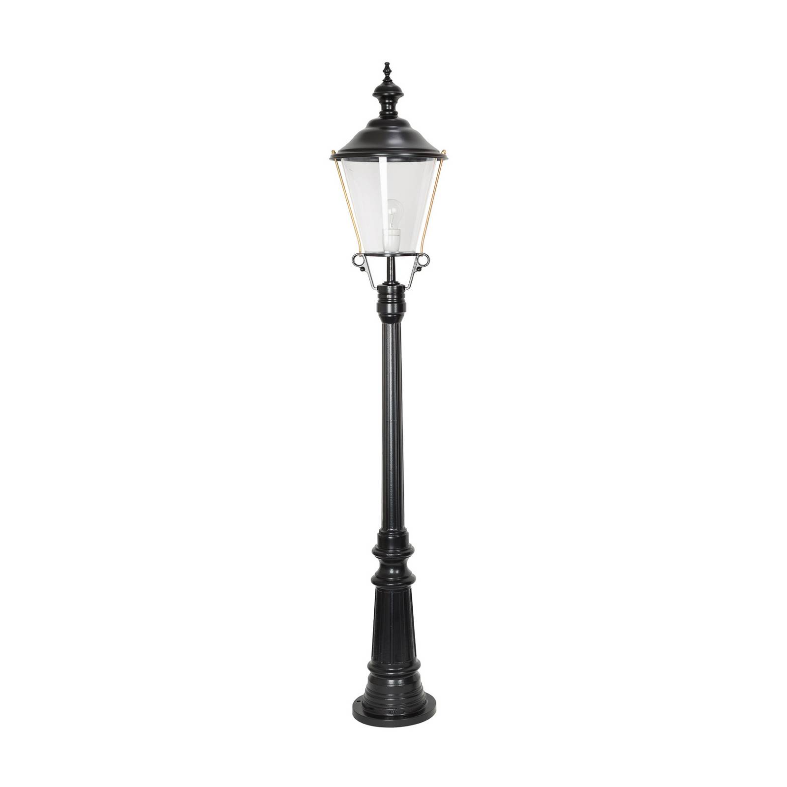 K.S. Verlichting Lampadaire d'extérieur Flores, noir