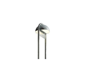 Rørhat 2 LED Utendørslampe H70 Galvanisert - LIGHT-POINT
