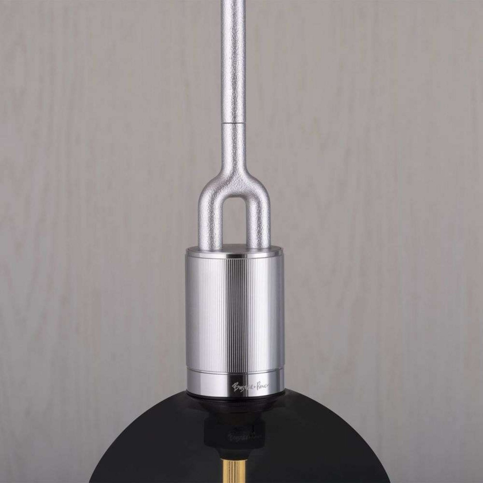 Forked Globe Lustră Pendul Dim. Medium Smoked/Steel - Buster+Punch