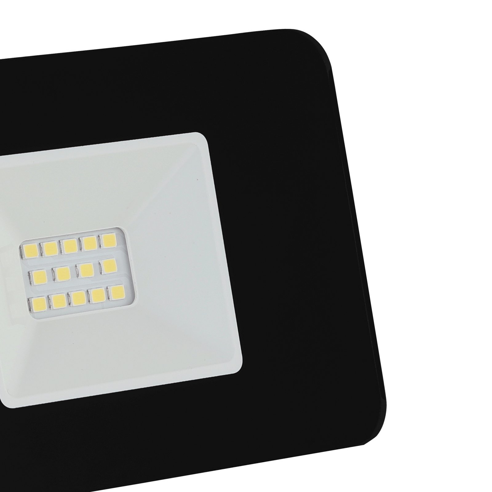 Utomhus LED-spot Faedo 3 i svart, 10 W