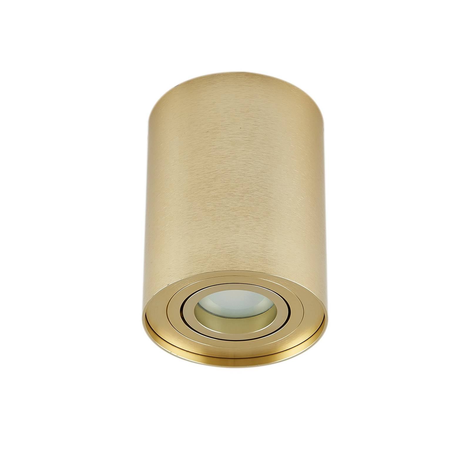 Arcchio Deckenspot Jolina, rund, gold, 13 cm, Metall
