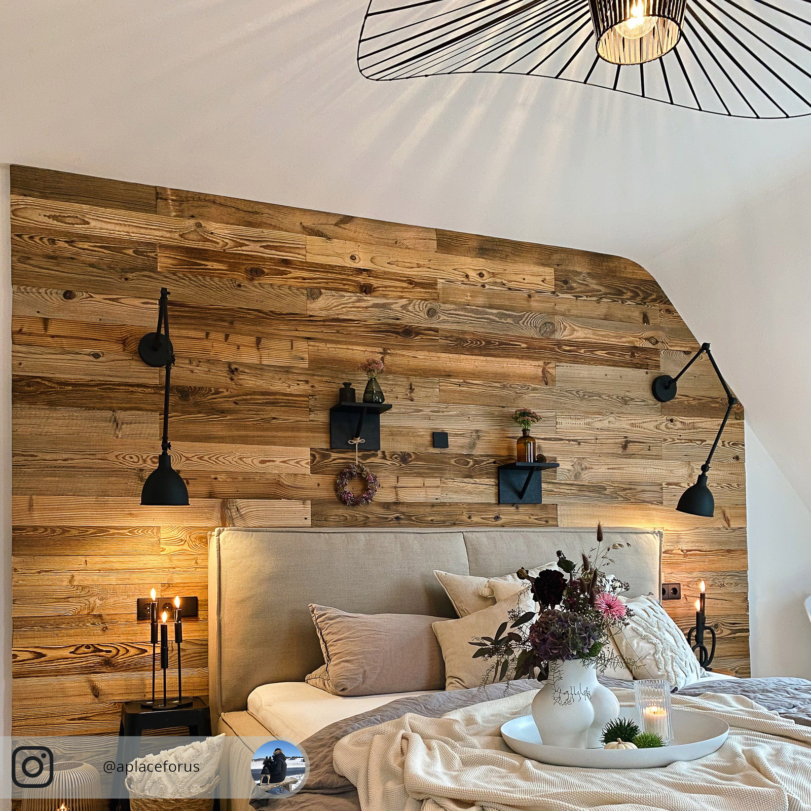 Bazar Vägglampa Svart - By Rydéns