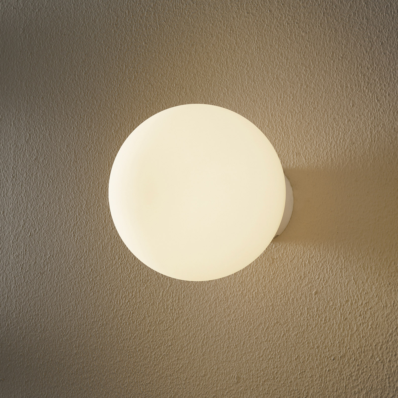Fabbian Lumi Sfera aplique de vidrio, Ø 14 cm