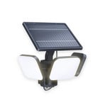Lampada LED solare Philips Zyren, nera, 5.000 K, con sensore, IP65
