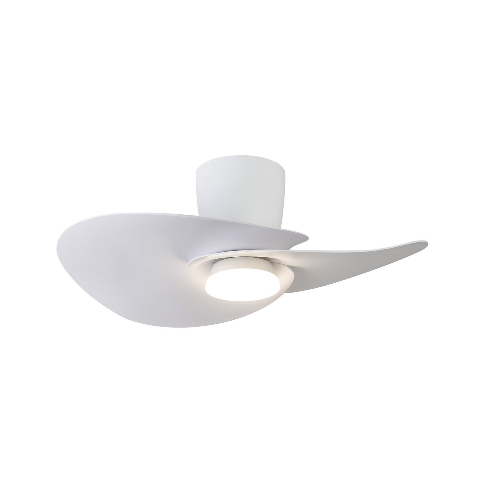 Ventilador de techo LED Nenufar, blanco, CC, silencioso, CCT, 74 cm Ventilador de techo LED Nenufar, blanco, CC, silencioso, CCT, 74 cm