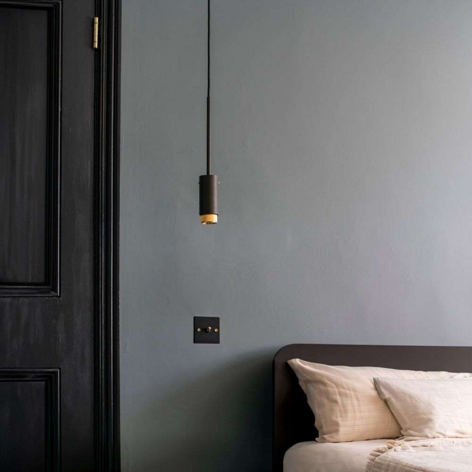 Exhaust Cross Lampada a Sospensione Graphite/Brass - Buster+Punch